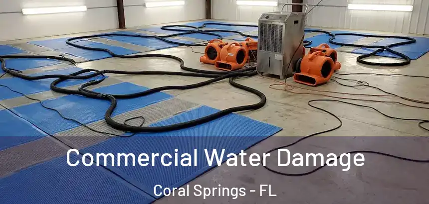  Commercial Water Damage Coral Springs - FL
