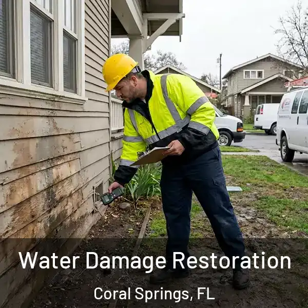  Water Damage Restoration Coral Springs, FL