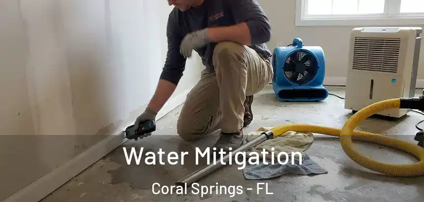 Water Mitigation Coral Springs - FL