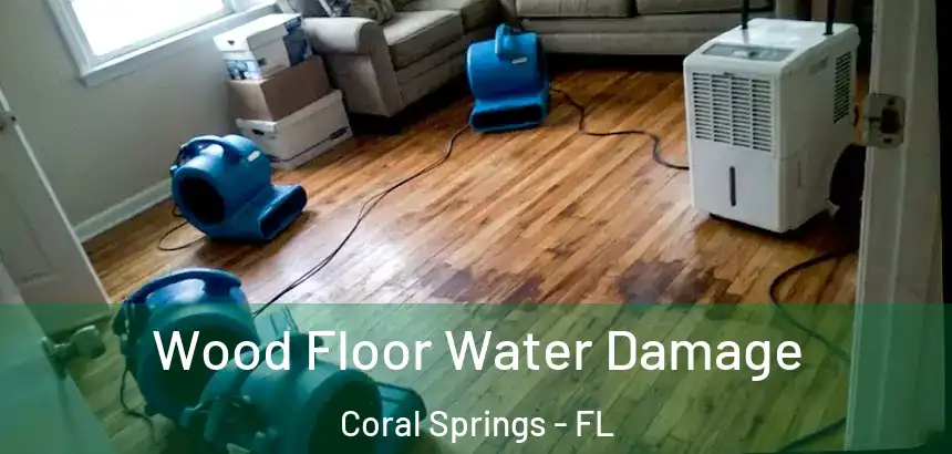  Wood Floor Water Damage Coral Springs - FL